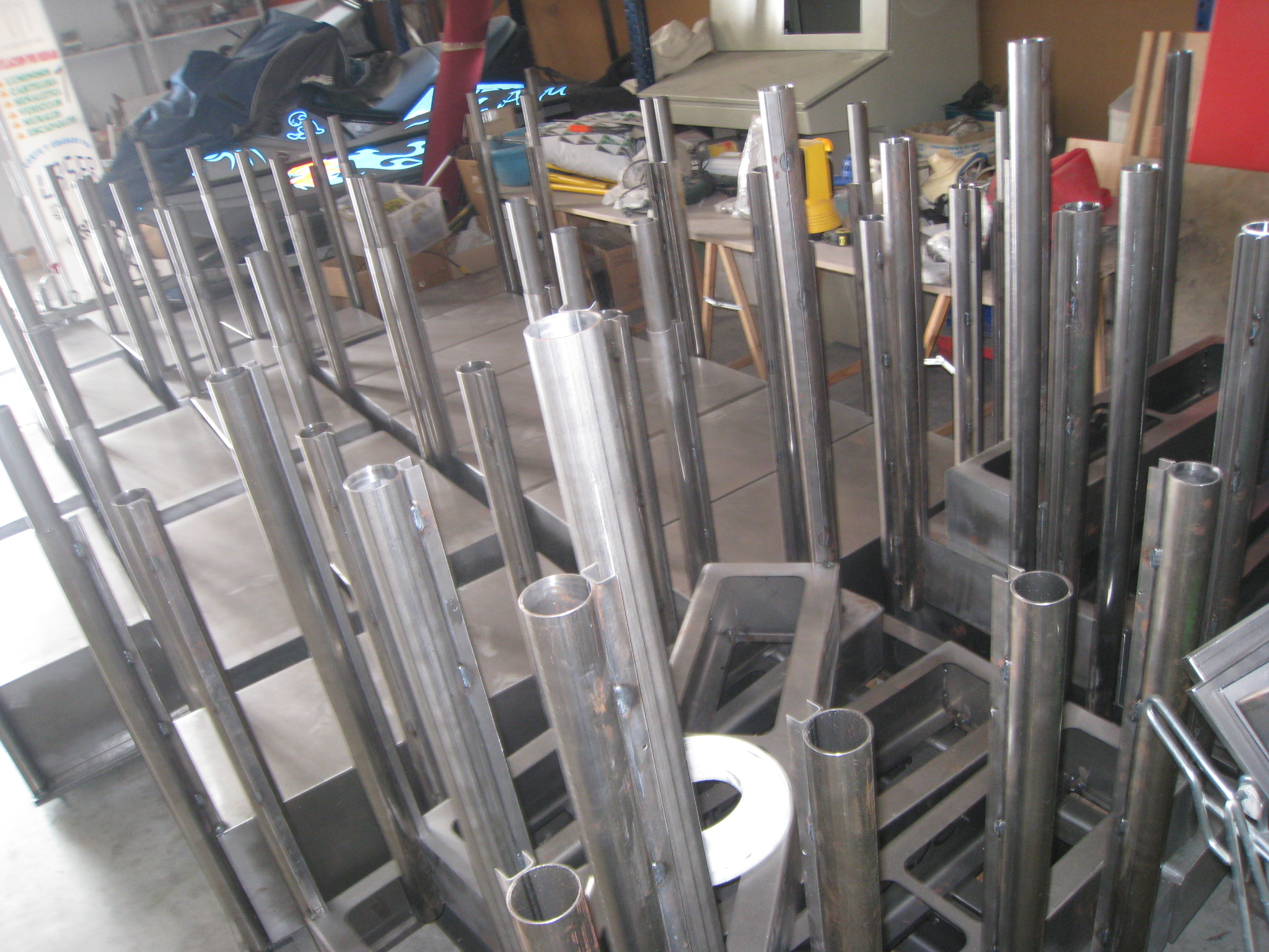 Expositor extructura