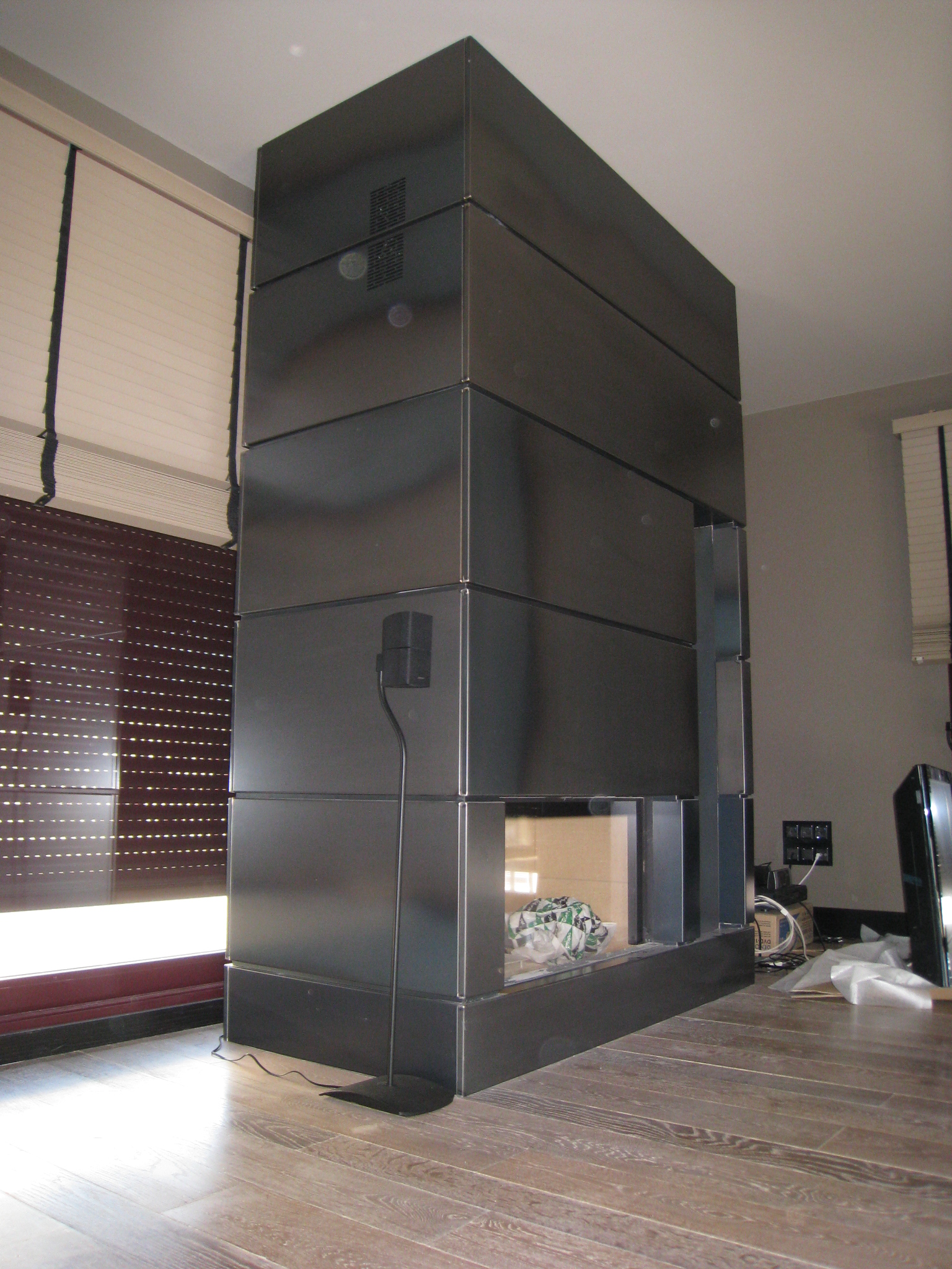 Forrado chimenea en Vivienda