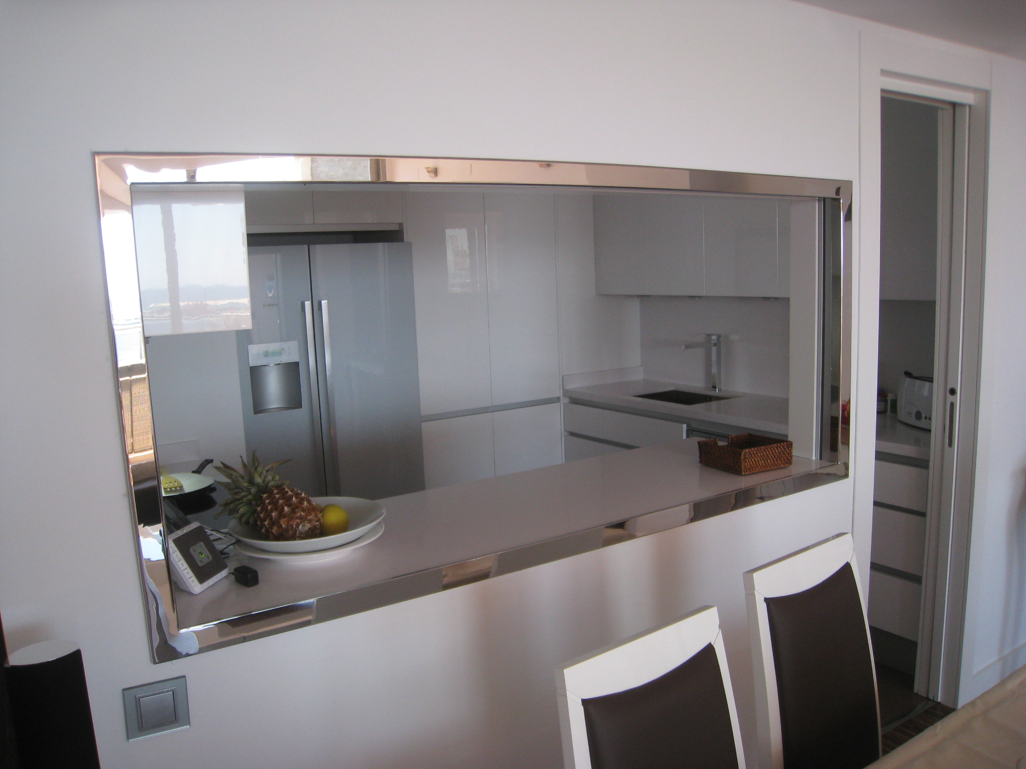 Marco Inox para vivienda