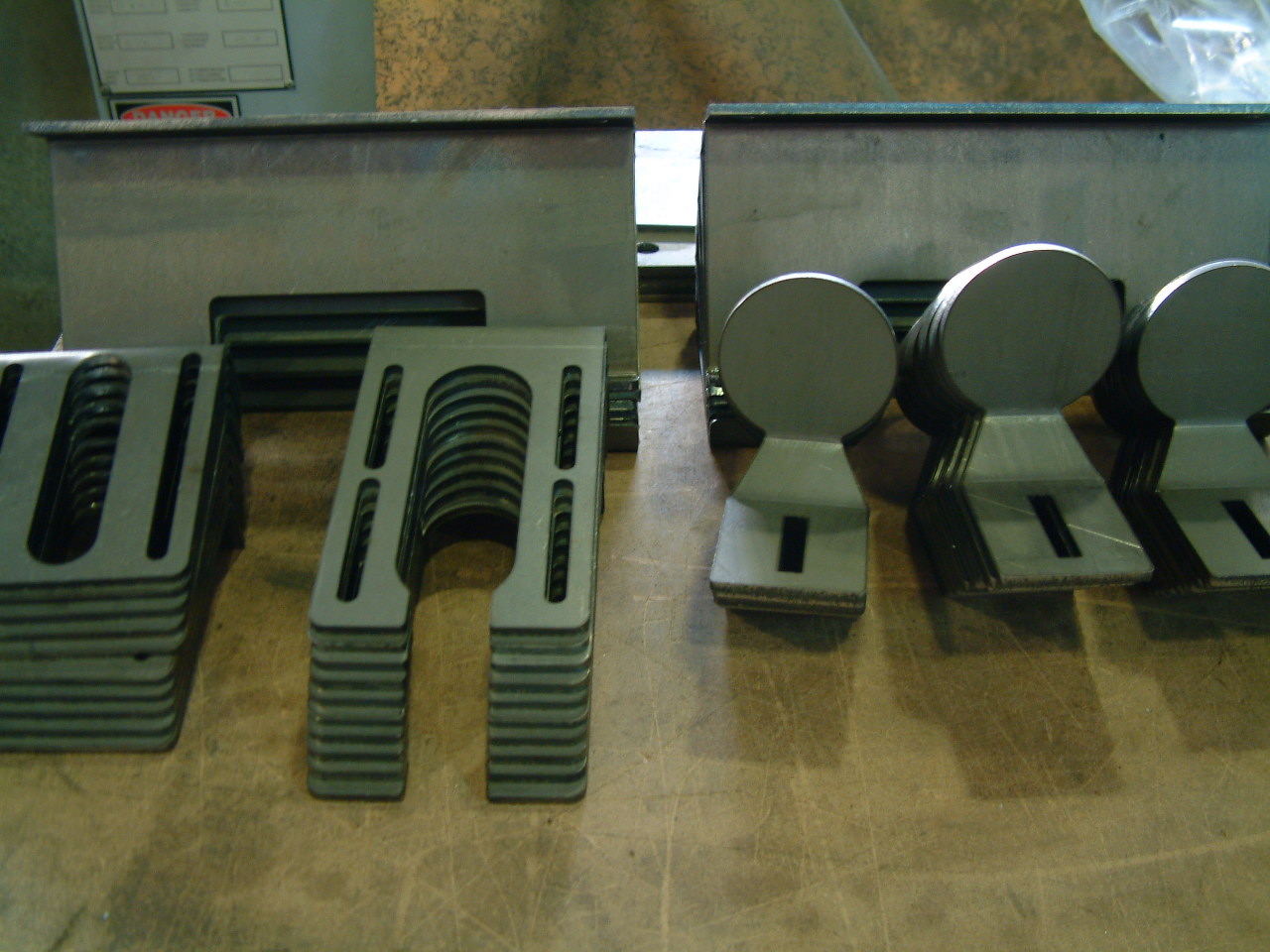 Piezas maquina de tiro