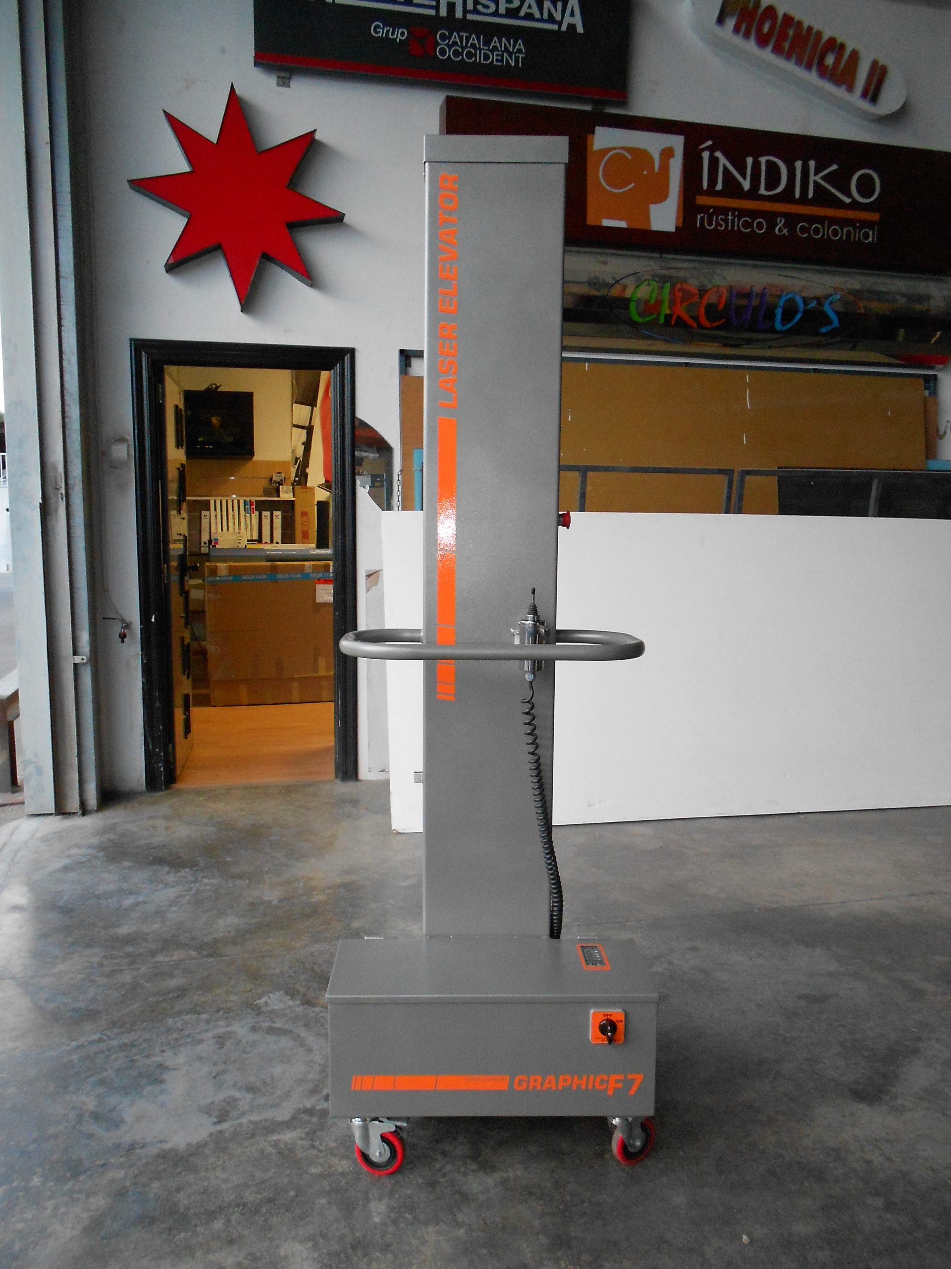 maquina elevadora rodillo 2 150kilos